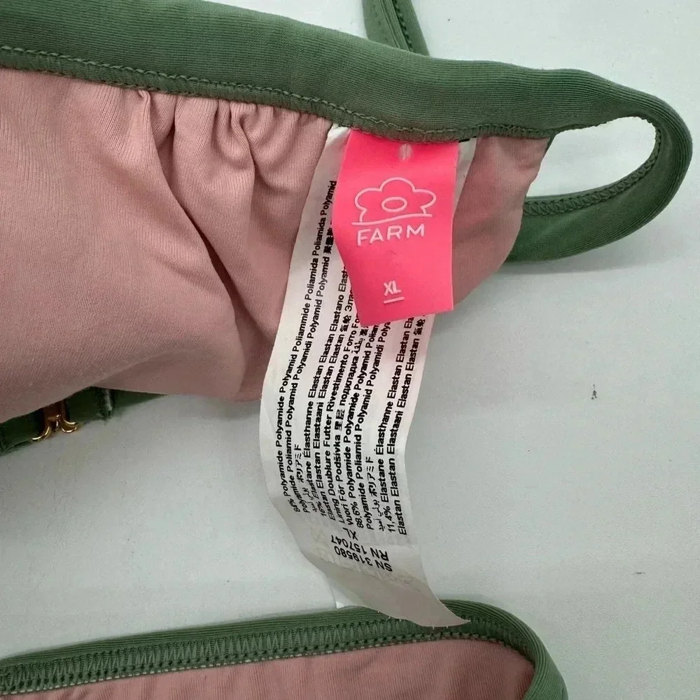 Farm Rio Ruffle Bikini Set XL B1396 - Picture 6 of 7